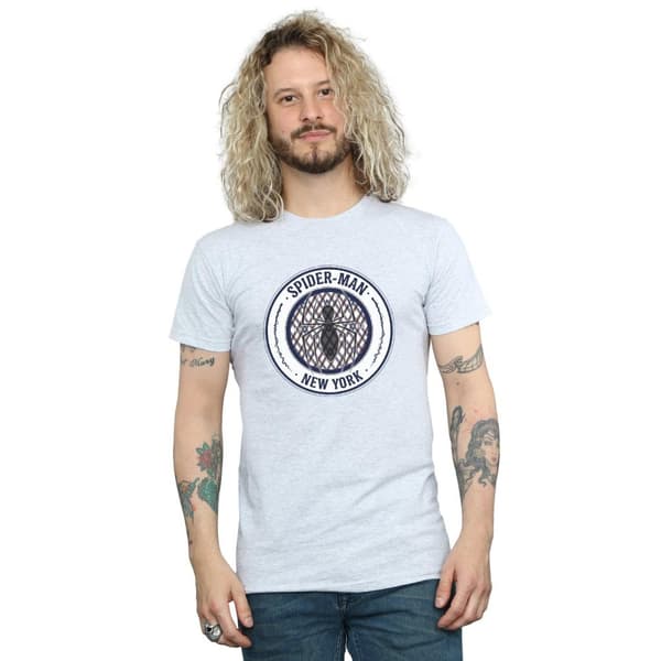 Marvel Mens Spider-Man New York 62 T-Shirt