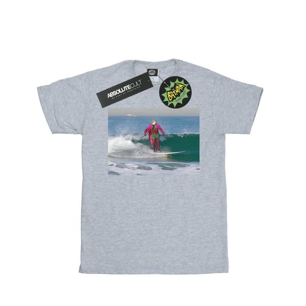 DC Comics Surfing-T-shirt för pojkar - Batman TV Series Joker