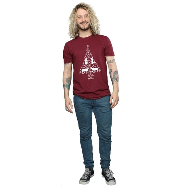 Disney Frozen julgran t-shirt för herrar