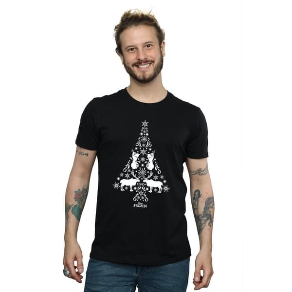 Disney Frozen julgran t-shirt för herrar