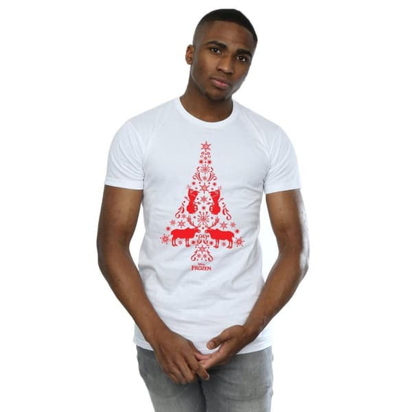 Disney Frozen julgran t-shirt för herrar