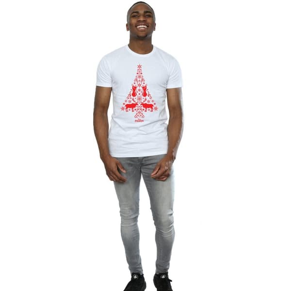 Disney Frozen julgran t-shirt för herrar