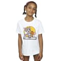 Miniatyrbild 2 av 3: Tom And Jerry T-shirt i bomull med Sketch-logotyp för flickor