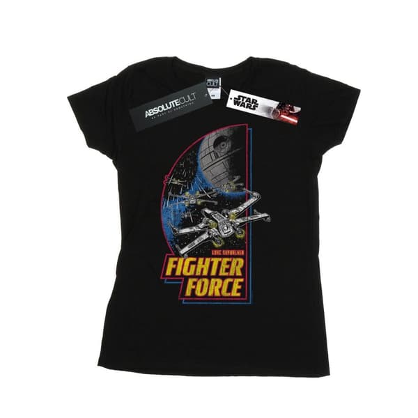 Star Wars Fighter Force - bomulls-T-shirt för kvinnor/damer