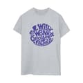Miniatyrbilde 1 av 3: Willy Wonka & The Chocolate Factory Womens/Ladies Typed Logo Cotton Boyfriend T-Shirt