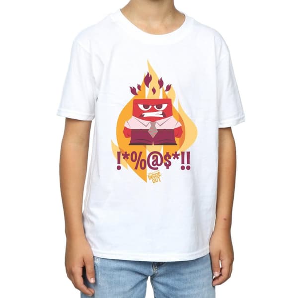 Disney T-shirt för pojkar Inside Out Fired Up