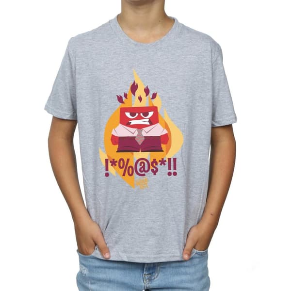 Disney T-shirt för pojkar Inside Out Fired Up