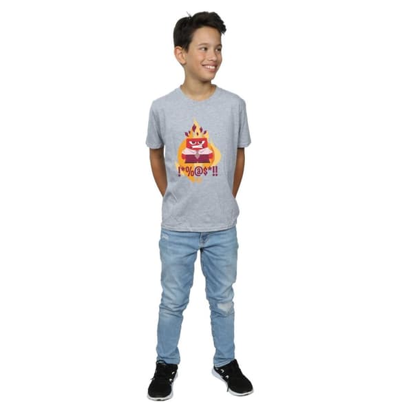 Disney T-shirt för pojkar Inside Out Fired Up