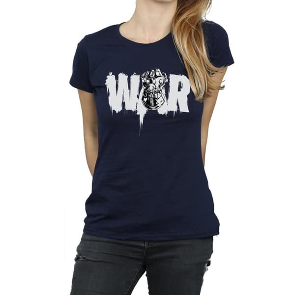 Marvel Womens/Ladies Avengers Infinity War Fist Cotton T-Shirt