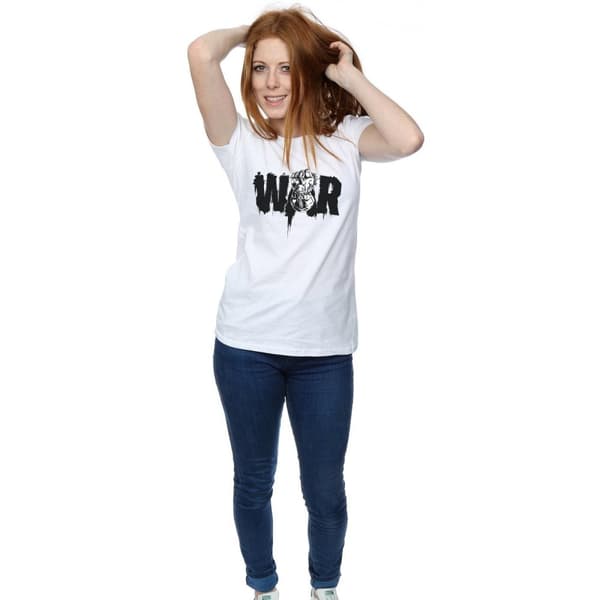 Marvel Womens/Ladies Avengers Infinity War Fist Cotton T-Shirt