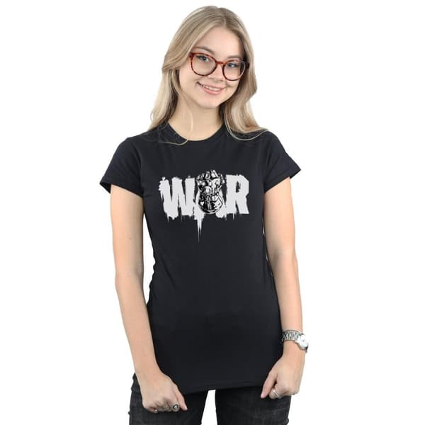 Marvel Womens/Ladies Avengers Infinity War Fist Cotton T-Shirt