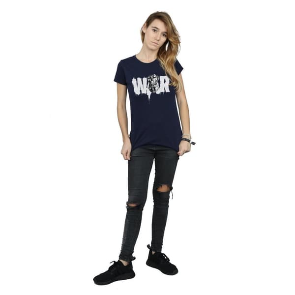 Marvel Womens/Ladies Avengers Infinity War Fist Cotton T-Shirt