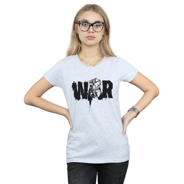 Marvel Womens/Ladies Avengers Infinity War Fist Cotton T-Shirt
