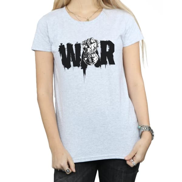 Marvel Womens/Ladies Avengers Infinity War Fist Cotton T-Shirt