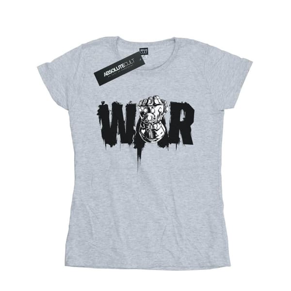 Marvel Womens/Ladies Avengers Infinity War Fist Cotton T-Shirt