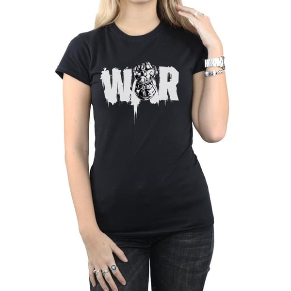 Marvel Womens/Ladies Avengers Infinity War Fist Cotton T-Shirt