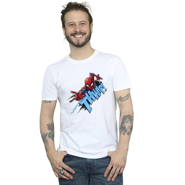 Marvel Mens Spider-Man Thump T-Shirt
