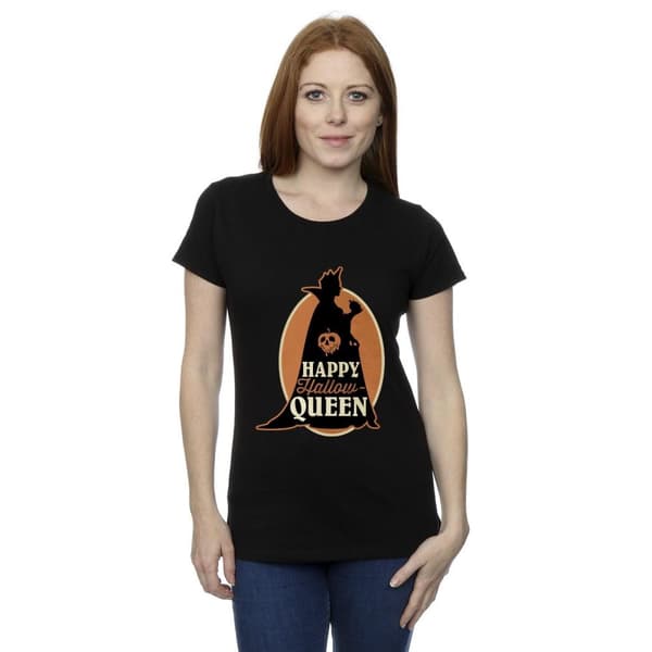 Disney Womens/Ladies Villains Hallow Queen Cotton T-Shirt