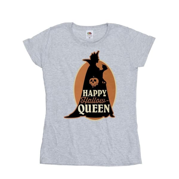 Disney Womens/Ladies Villains Hallow Queen Cotton T-Shirt