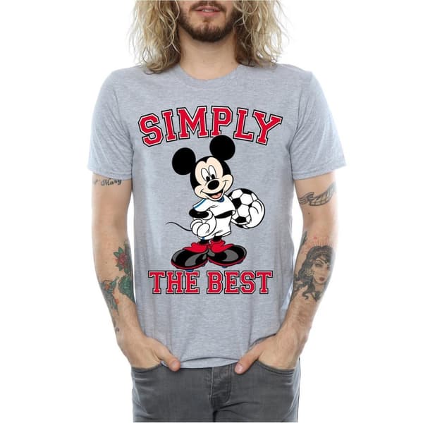 Disney Mens Musse Pigg Simply The Best T-shirt