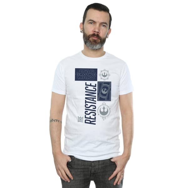 Star Wars Mens The Last Jedi The Resistance T-Shirt