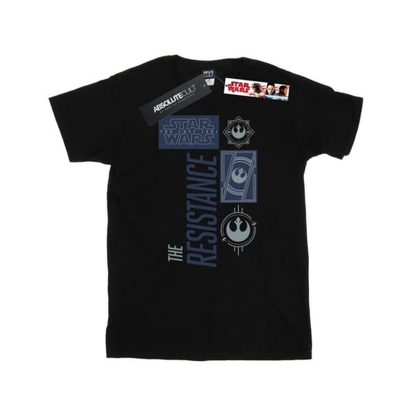 Star Wars The Last Jedi The Resistance T-shirt för herrar Black XXL