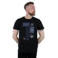 Miniatyrbild 2 av 5: Star Wars The Last Jedi The Resistance T-shirt för herrar