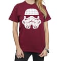 Pikkukuva 3 / 5: Star Wars Womens/Ladies Christmas Stormtrooper Helmet Cotton Boyfriend T-Shirt