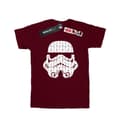 Pikkukuva 1 / 5: Star Wars Womens/Ladies Christmas Stormtrooper Helmet Cotton Boyfriend T-Shirt