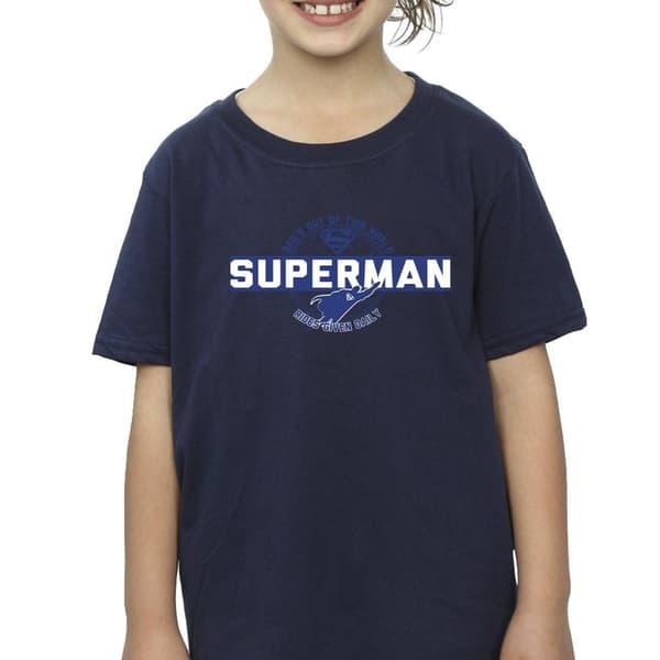 DC Comics Girls Superman Out Of This World Cotton T-Shirt