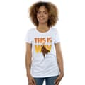 Miniatyrbild 2 av 3: Star Wars Dam/Tjej The Mandalorian This Is The Way T-shirt i bomull