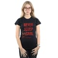 Miniatyrbild 2 av 3: A Nightmare On Elm Street Dam/Tjej Never Sleep Again T-shirt i bomull
