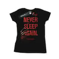 Miniatyrbild 1 av 3: A Nightmare On Elm Street Dam/Tjej Never Sleep Again T-shirt i bomull