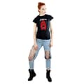 Miniatyrbillede 4 af 5: Marvel Womens/Ladies Spider-Man Hanging Sketch Cotton T-Shirt
