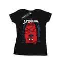 Miniatyrbillede 1 af 5: Marvel Womens/Ladies Spider-Man Hanging Sketch Cotton T-Shirt