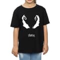 Miniatyrbild 3 av 5: Marvel T-shirt i bomull med Venom-ögon från Spider-Man för flickor