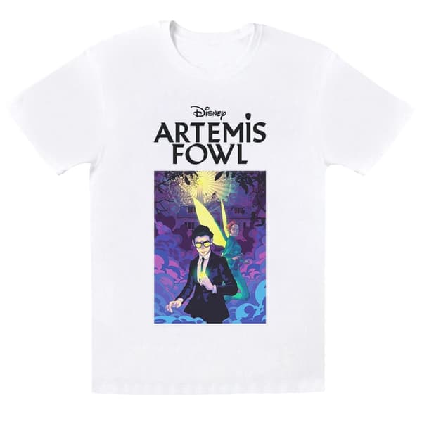 Disney Pojkar - Artemis Fowl - T-shirt med bokomslag