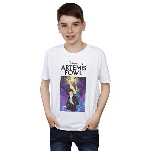 Disney Pojkar - Artemis Fowl - T-shirt med bokomslag