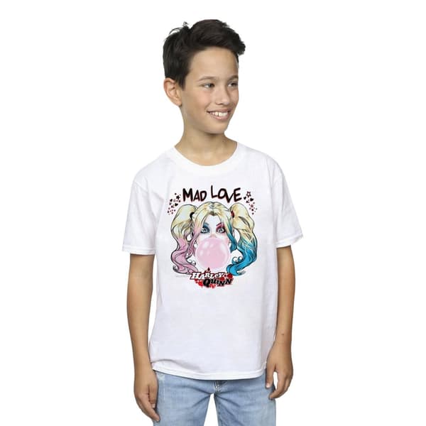 DC Comics Harley Quinn Mad Love T-shirt för pojkar