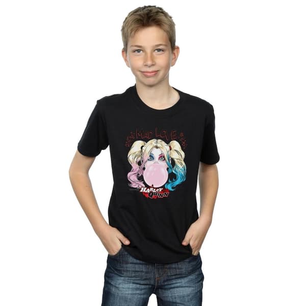 DC Comics Harley Quinn Mad Love T-shirt för pojkar