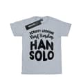 Miniatyrbilde 1 av 5: Star Wars Womens/Ladies Han Solo Legends Tribute Cotton Boyfriend T-Shirt