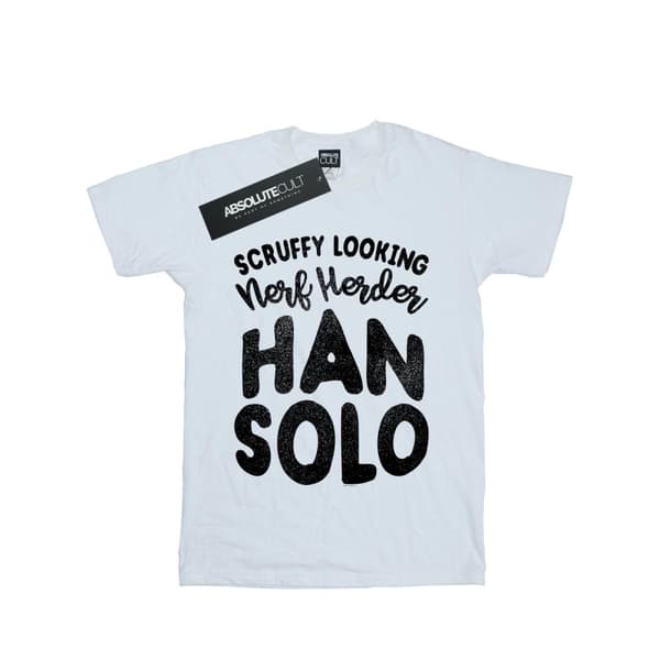 Star Wars Womens/Ladies Han Solo Legends Tribute Cotton Boyfriend T-Shirt