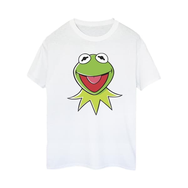 Disney Womens/Ladies Muppets Kermit Head Cotton Boyfriend T-Shirt