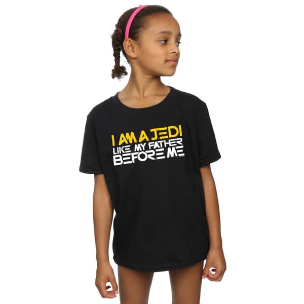Star Wars T-shirt i bomull "I Am A Jedi" för flickor