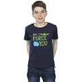 Miniatyrbilde 2 av 4: Star Wars Boys The Mandalorian May The Force Be With You T-Shirt