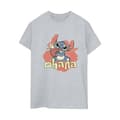 Miniatyrbillede 1 af 3: Disney Womens/Ladies Lilo And Stitch Ohana Pineapple Cotton Boyfriend T-Shirt