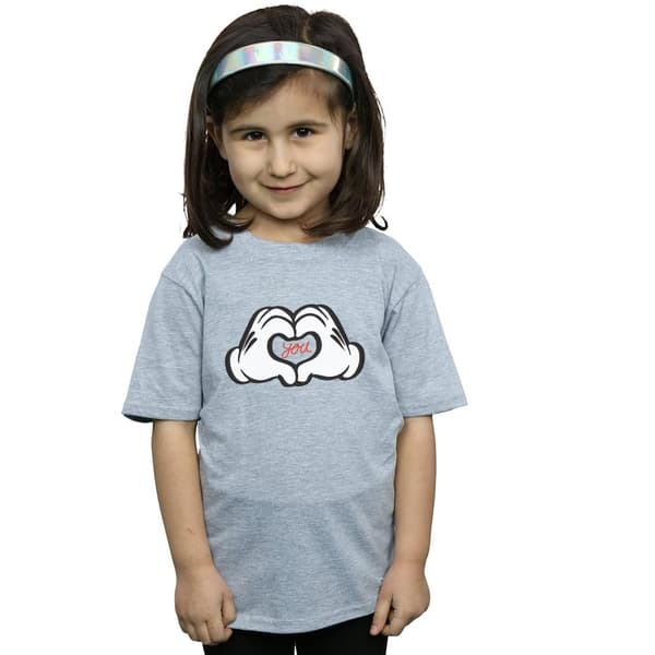 Disney Musse Pigg älskar dig t-shirt i bomull för flickor