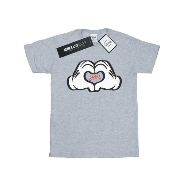 Disney Musse Pigg älskar dig t-shirt i bomull för flickor