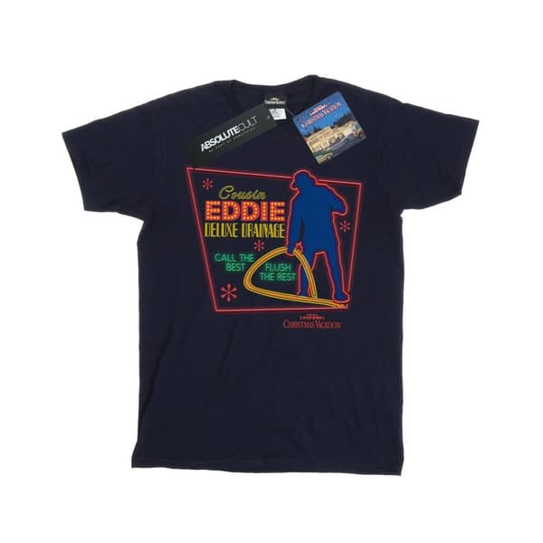 National Lampoon´s Christmas Vacation Cousin Eddie T-shirt i bomull för flickor