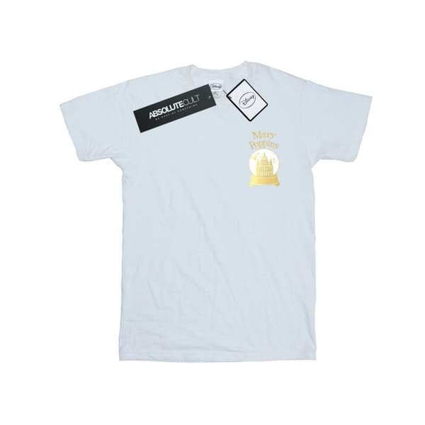 Disney Mary Poppins Snowball - Boyfriend-t-shirt i bomull med bröst - dam/dam